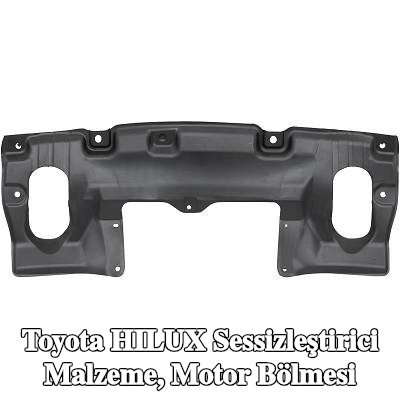 DIEDERICHS Sessizleştirici Malzeme, motor bölmesi Alt — Toyota Hilux