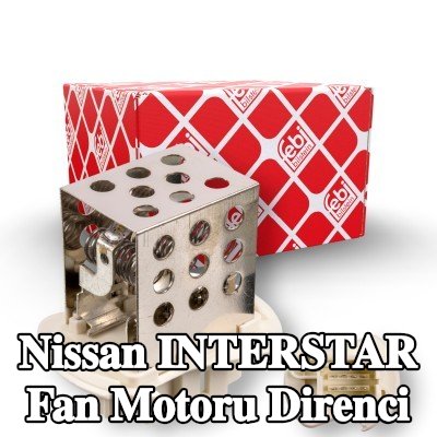 FEBI BILSTEIN Fan motoru direnci — Nissan Interstar