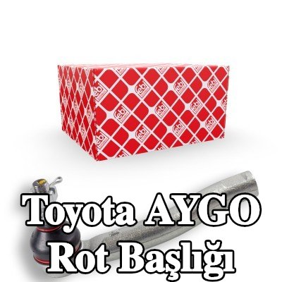 FEBI BILSTEIN Rot başı OE Turbo YENİ, Ön Aks Sağ, 163mm — Toyota Aygo