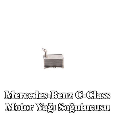 MAHLE Conta/sızdırmazlık elemanları ile motor yağı soğutucusu, yağ filtresi muhafazası olmadan — Mercedes-Benz C-Class