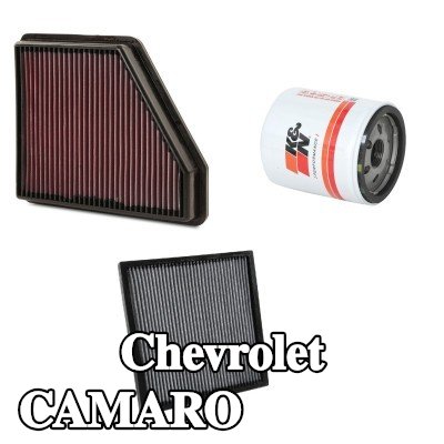 K&N Filters مجموعة الفلاتر — Chevrolet Camaro