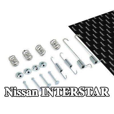 RIDEX طقم تركيب حذاء الفرامل للمحور الخلفي — Nissan Interstar