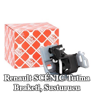 FEBI BILSTEIN Tutma Braketi, susturucu Ön — 2003 Renault Scénic