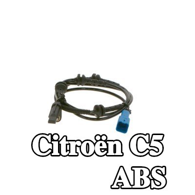BOSCH مستشعر ABS المحور الأمامي, مع كابل — Citroën C5