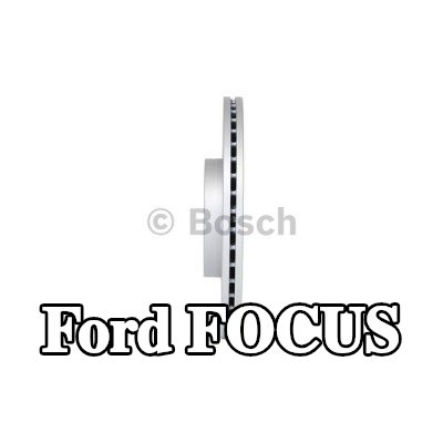 BOSCH القطر الخارجي لقرص المكابح: 320mm, مُهوى, مطلي — 2012 Ford Focus