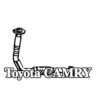 VEGAZ أنبوب العادم — 1990 Toyota Camry