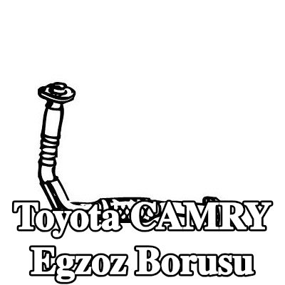 VEGAZ Egzoz Borusu — 1990 Toyota Camry