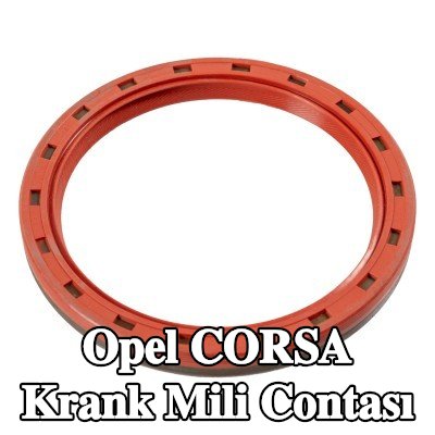 FEBI BILSTEIN MVQ (silikon kauçuk) krank mili contası — 1990 Opel Corsa