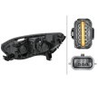 HELLA Far Sağ, H7/H7, PY21W, ampullü, far seviyeleme motorlu — Renault Scénic (5)
