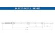 ATE El freni kablosu 1720mm — 2016 Volkswagen Caddy (2)