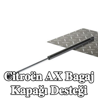 RIDEX Bagaj kapağı destek kolu Arka, 544mm — Citroën Ax