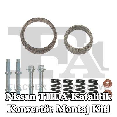 FA1 Katalitik konvertör montaj kiti — Nissan Tiida