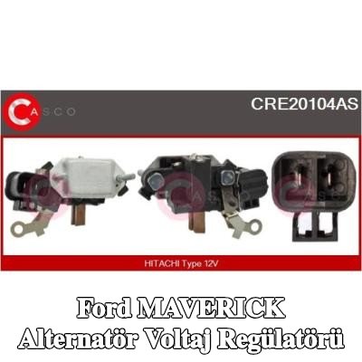 CASCO Alternatör voltaj regülatörü — Ford Maverick