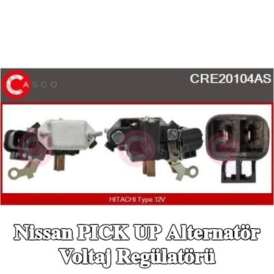 CASCO Alternatör voltaj regülatörü — Nissan Pick Up