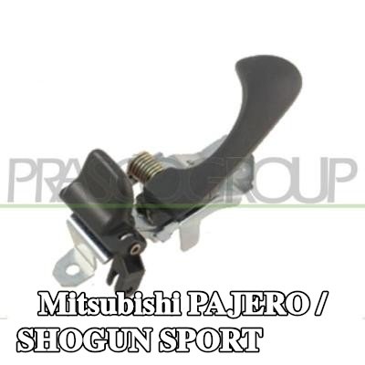 PRASCO مقبض الباب، الأمامي الأيسر, الخلفي الأيسر, داخلي — 2000 Mitsubishi Pajero / Shogun Sport