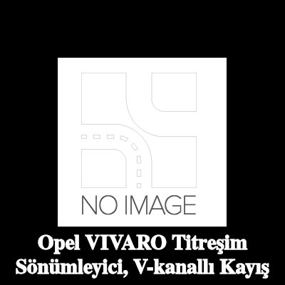 IJS GROUP Titreşim Sönümleyici, V-kanallı kayış — Opel Vivaro