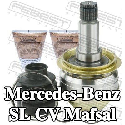 FEBEST Arka aks CV mafsalı, şanzıman tarafında — Mercedes-Benz Sl