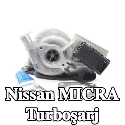 ALANKO Turboşarj, Conta Seti Dahil, sabitleme/montaj malzemesi ile — 2012 Nissan Micra