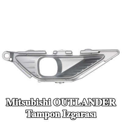 BLIC Tampon ızgarası Sol Ön, Alt, Sağ ön — Mitsubishi Outlander