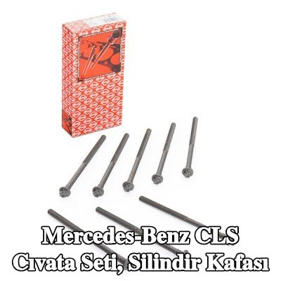 ELRING Cıvata Kiti, silindir kafası M12x1, 75x205 — Mercedes-Benz Cls