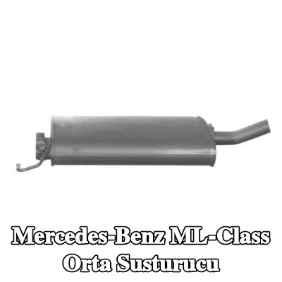 VEGAZ Orta susturucu 990mm — 1998 Mercedes-Benz ML-Class