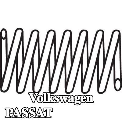 BOSAL زنبرك، أنبوب العادم — Volkswagen Passat