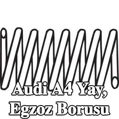 BOSAL Yay, egzoz borusu — Audi A4