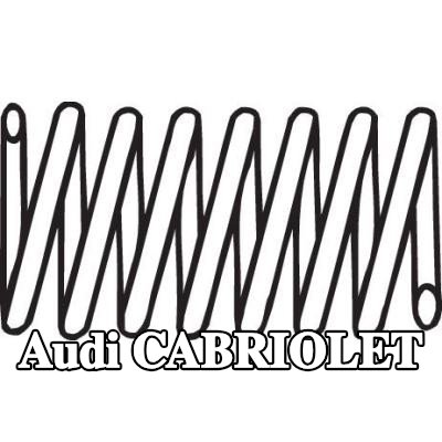 BOSAL زنبرك، أنبوب العادم — Audi Cabriolet