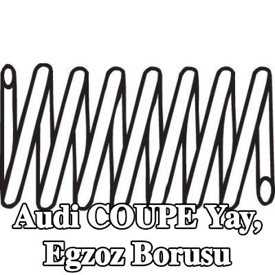 BOSAL Yay, egzoz borusu — Audi Coupe