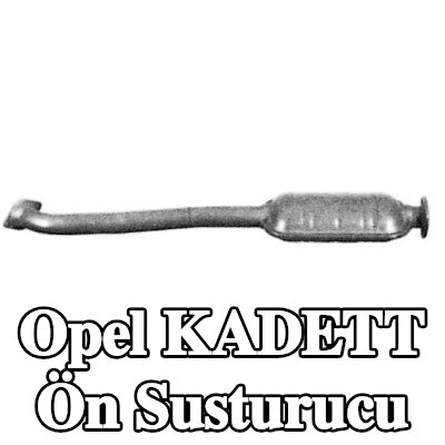 VEGAZ Ön susturucu Ön — Opel Kadett