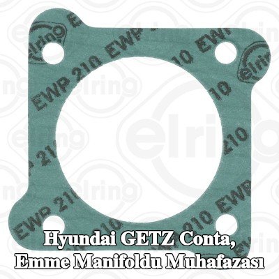 ELRING Conta, emme manifoldu gövdesi Gaz Kelebeği Gövdesi — 2003 Hyundai Getz