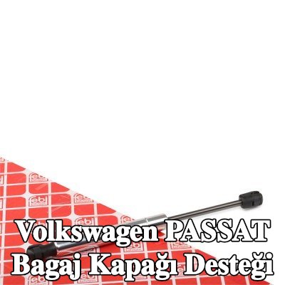 FEBI BILSTEIN Bagaj kapağı amortisörü (Her iki taraf), 279mm — 2000 Volkswagen Passat
