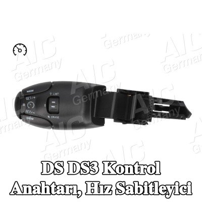 AIC Kontrol Anahtarı, hız sabitleyici — DS Ds3