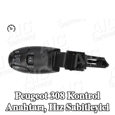 AIC Kontrol Anahtarı, hız sabitleyici — Peugeot 308