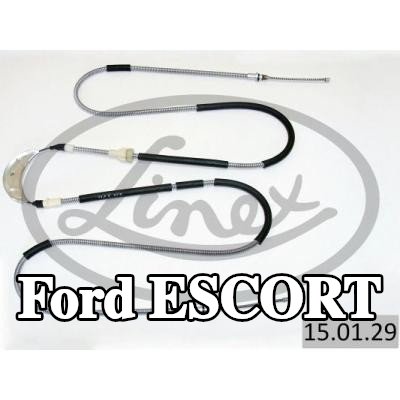 LINEX كابل، فرامل الخدمة — 1990 Ford Escort