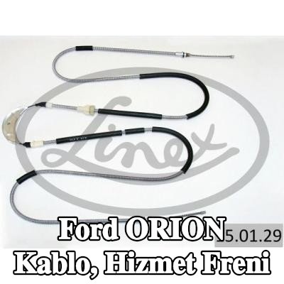 LINEX Kablo, hizmet freni — Ford Orion