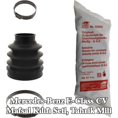 FEBI BILSTEIN CV kılıf kiti, tahrik mili Termoplast — Mercedes-Benz E-Class
