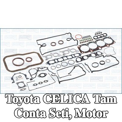 AJUSA Tam Conta Seti, silindir kapağı contalı motor, valf gövdesi contalı, FIBERMAX — 1990 Toyota Celica