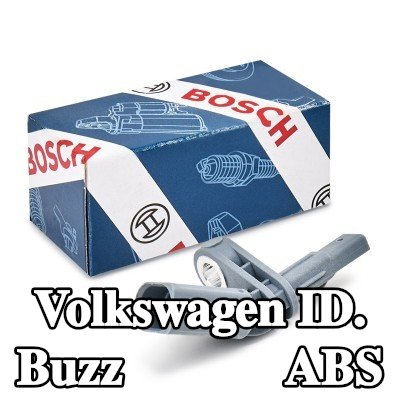 BOSCH مستشعر ABS الأيسر, المحور الخلفي, المحور الخلفي الأيسر, بدون كابل — 2022 Volkswagen ID. Buzz