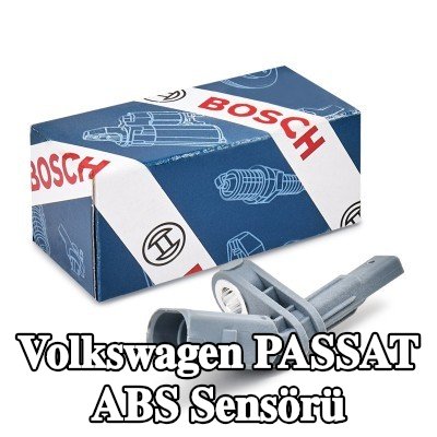 BOSCH ABS sensörü Sol, Arka Aks, Arka Aks Sol, kablo olmadan — Volkswagen Passat