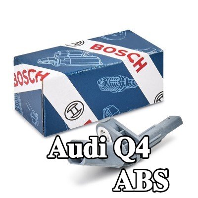 BOSCH مستشعر ABS الأيسر, المحور الخلفي, المحور الخلفي الأيسر, بدون كابل — Audi Q4