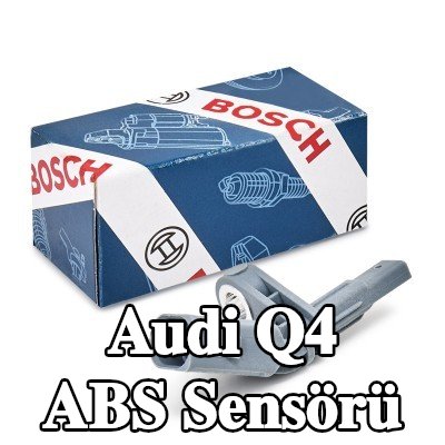 BOSCH ABS sensörü Sol, Arka Aks, Arka Aks Sol, kablo olmadan — Audi Q4