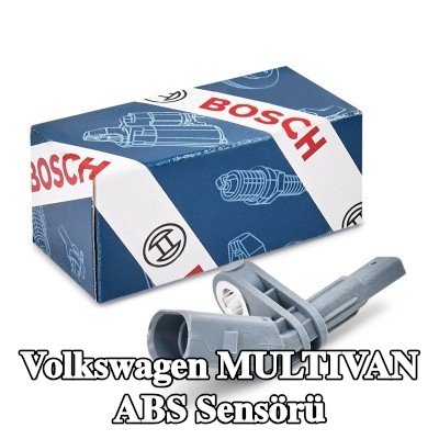 BOSCH ABS sensörü Sol, Arka Aks, Arka Aks Sol, kablo olmadan — Volkswagen Multivan