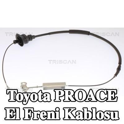 TRISCAN El freni kablosu 1450/758mm — Toyota Proace