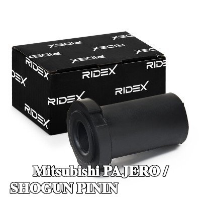 RIDEX جلبة, نابض أوراق المحور الخلفي كلا الجانبين — Mitsubishi Pajero / Shogun Pinin