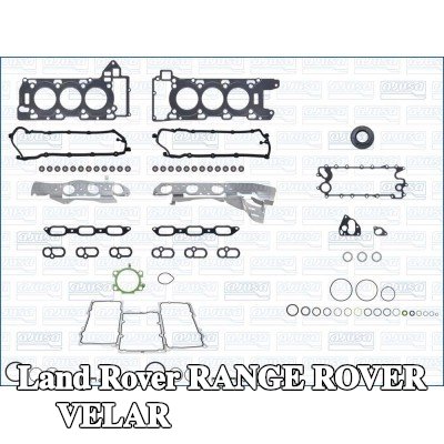 AJUSA مجموعة حشيات كاملة, محرك مزود بحشية رأس الأسطوانة, مع أختام ساق الصمام — Land Rover Range Rover Velar