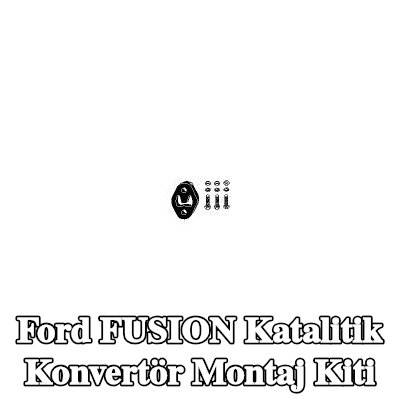 HJS Katalitik konvertör montaj kiti — Ford Fusion