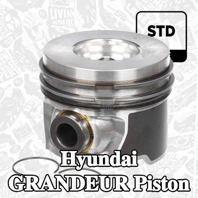 ET ENGINETEAM Piston segmanlı piston — 2011 Hyundai Grandeur