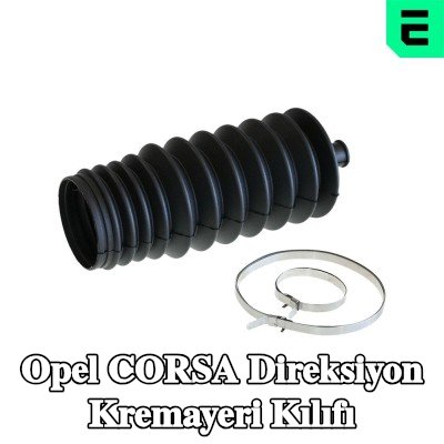 OPTIMAL Ön aks direksiyon kremayeri kılıfı, kelepçeli — 1990 Opel Corsa