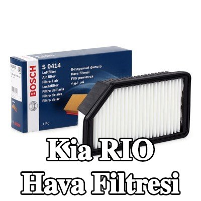 BOSCH Hava filtresi — 2016 Kia Rio